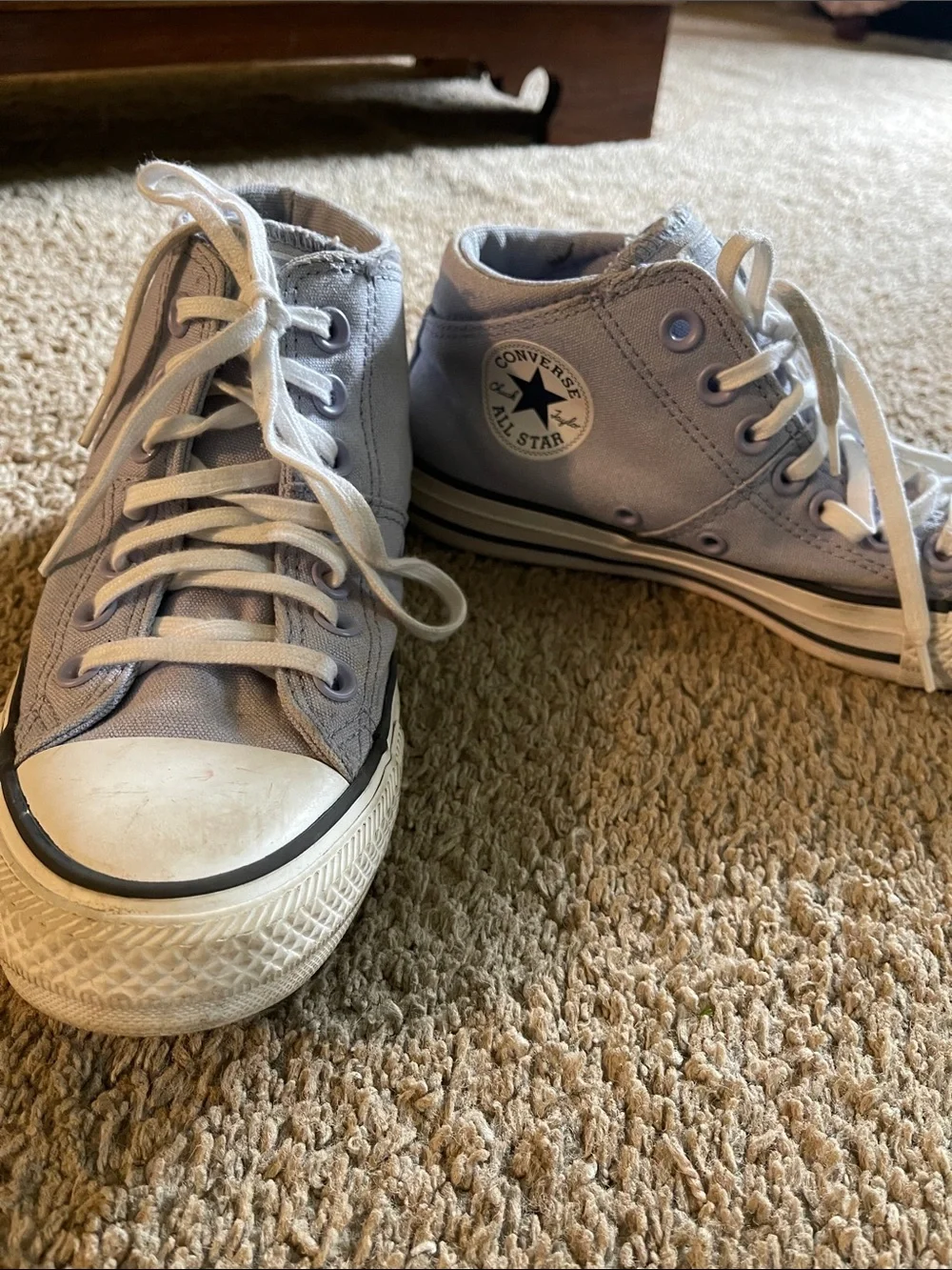Converse Kids' Chuck Taylor All Star High Top Sneakers - Lilac